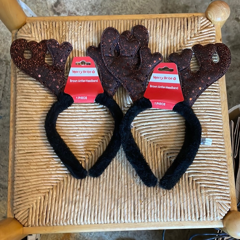 Two- (2) Reindeer ears new